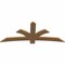 Ekena Millwork Davenport Timber Gable Bracket, Western Red Cedar, 72"W x 30"H x 1 1/2"D x 5 1/2"F, 10/12 Pitch GBW072X30X0206DAV00SWR - alternate 4